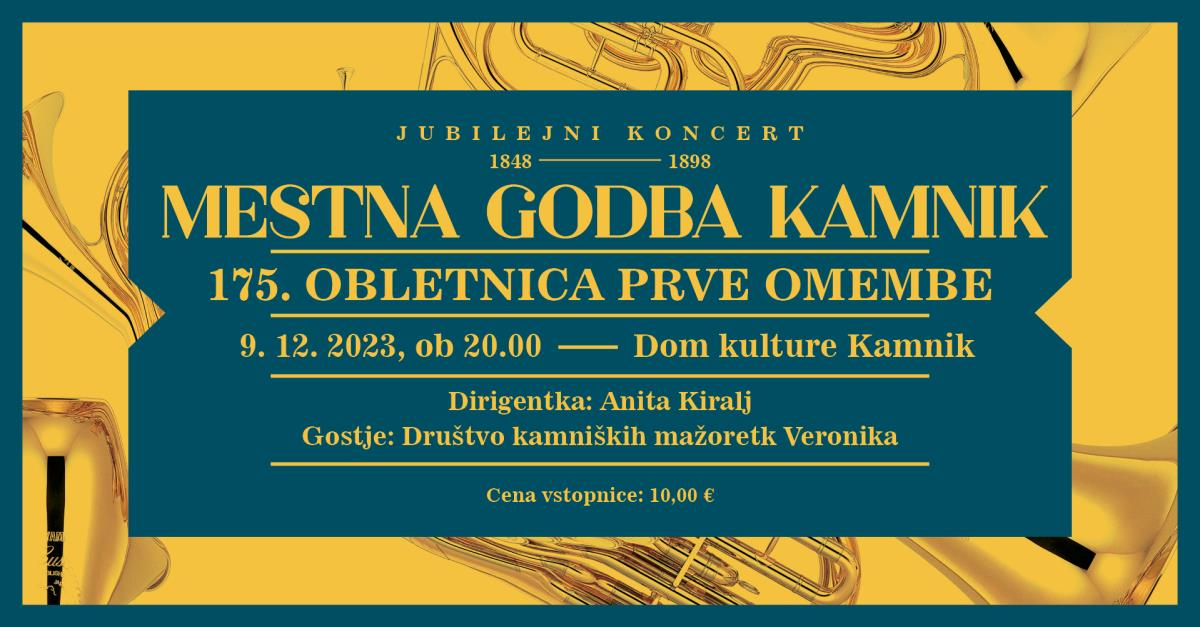 Mestna godba Kamnik 175. obletnica prve omembe kamnik.si