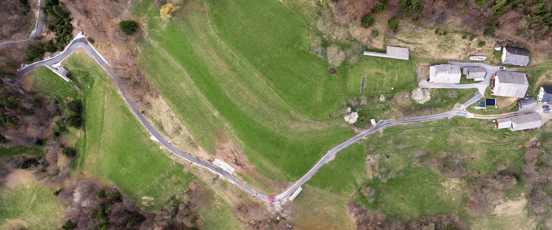 Odprtje saniranega plazu in obnovljene ceste Špitalič–Dolina 