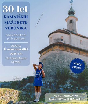30. letnica delovanja Društva kamniških mažoretk Veronika