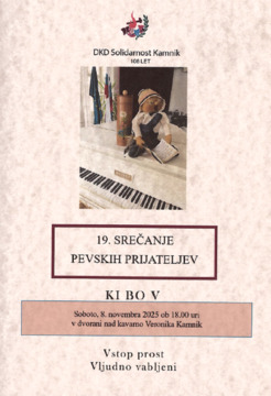 19. srečanje pevskih prijateljev
