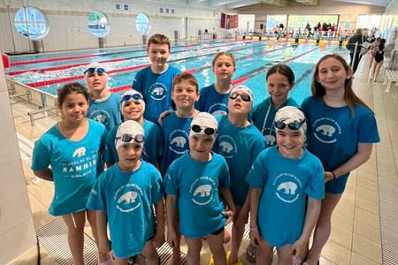 Najmlajši Calcitovi plavalci nastopili na 37. Memorialu Boštjana Mariniča 