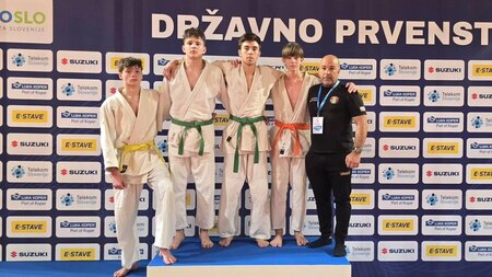 Judo klub Ippon Kamnik do dveh 5. mest na Državnem prvenstvu mlajših kadetov