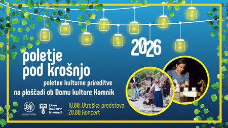 Poletje na ploščadi ob Domu kulture bo popestril niz dogodkov za vse generacije