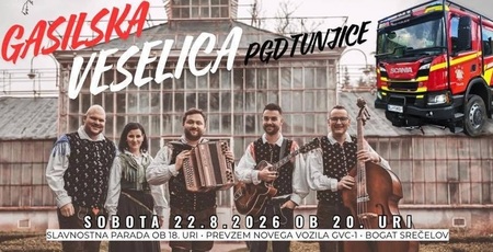 Gasilska parada in prevzem nove gasilske cisterne