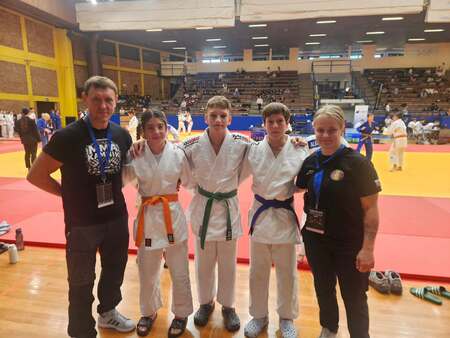 Tri medalje za kamniške judoiste na Black Belt Openu v Zagrebu 