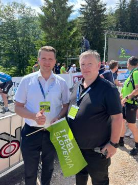 Vrhunec 4. etape Dirke po Sloveniji na Veliki planini 