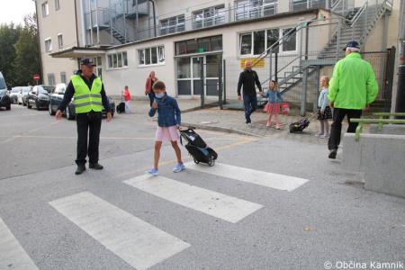 Prometno preventivna akcija ob začetku šolskega leta »NAJ BO POT V ŠOLO VARNA!« (9)