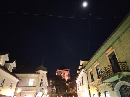Osvetlitev Stražnega stolpa Malega gradu
