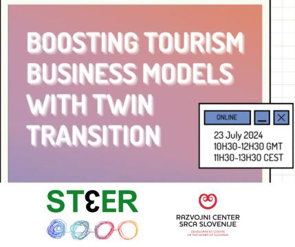 Krepitev poslovnih modelov v turizmu preko zelenih in digitalnih ukrepov