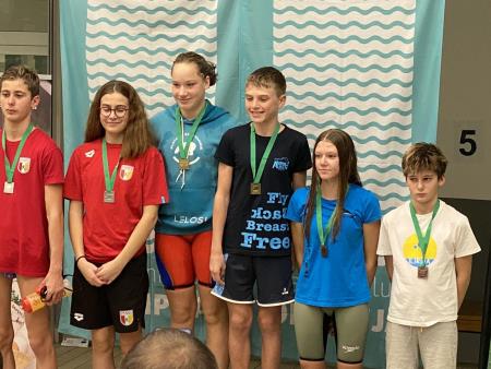 Miklavž Calcitovim plavalcem že prinesel darila.jpg