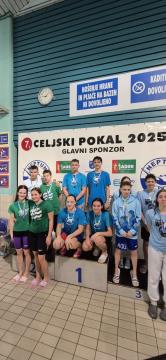 Calcitovi plavalci izvrstni v daljinskem plavanju in na Celjskem pokalu (1)