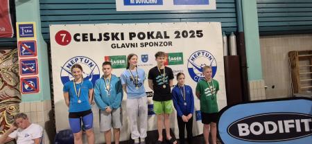 Calcitovi plavalci izvrstni v daljinskem plavanju in na Celjskem pokalu (2)
