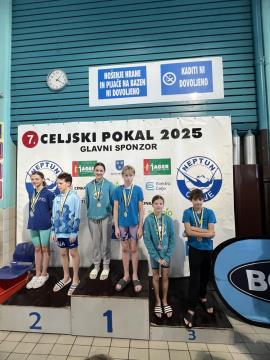 Calcitovi plavalci izvrstni v daljinskem plavanju in na Celjskem pokalu (9)