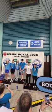 Calcitovi plavalci izvrstni v daljinskem plavanju in na Celjskem pokalu (10)