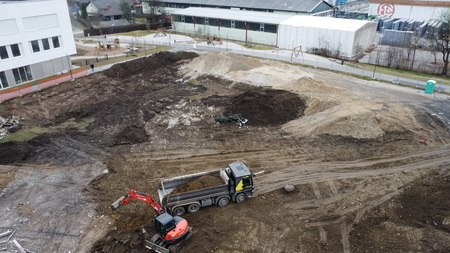 Izgradnja športnega parka med šolama 1