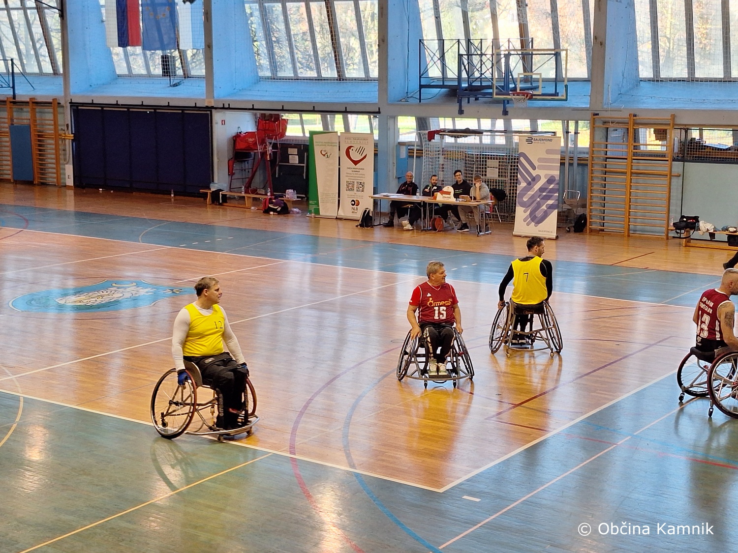 Košarka na vozičkih v Športni dvorani v Kamniku (3)