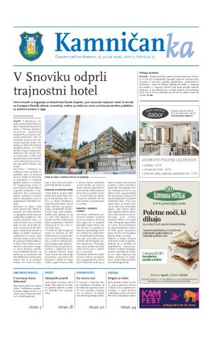 Kamničan-ka, št. 13/2026